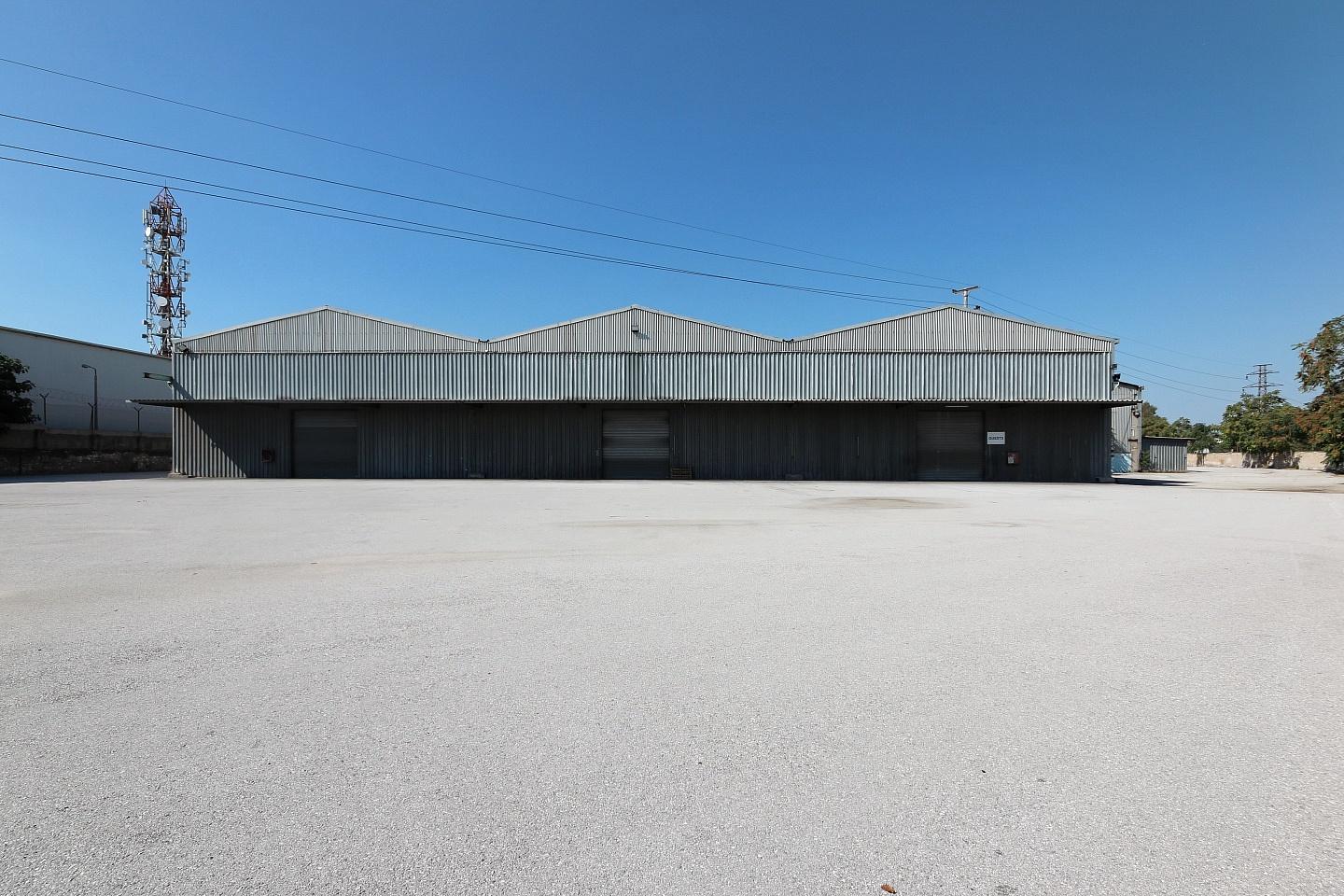 West Athens warehouse 6.500 sq.m  for rent